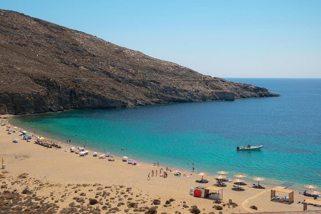 Παραλία Βαγιά, Σέριφος