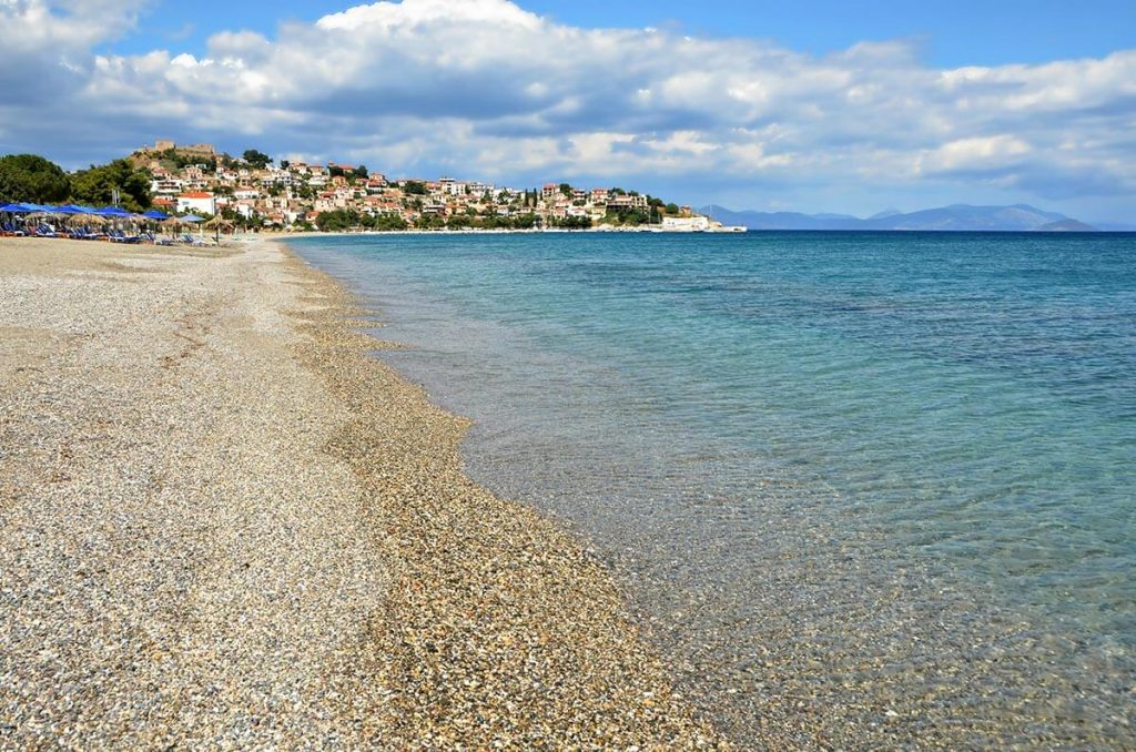 Η παραλία Καλλιστώ στο Παράλιο Άστρος