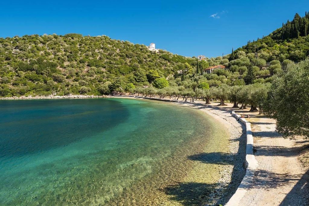 Παραλία Δεξά (Δεξιά), Ιθάκη
