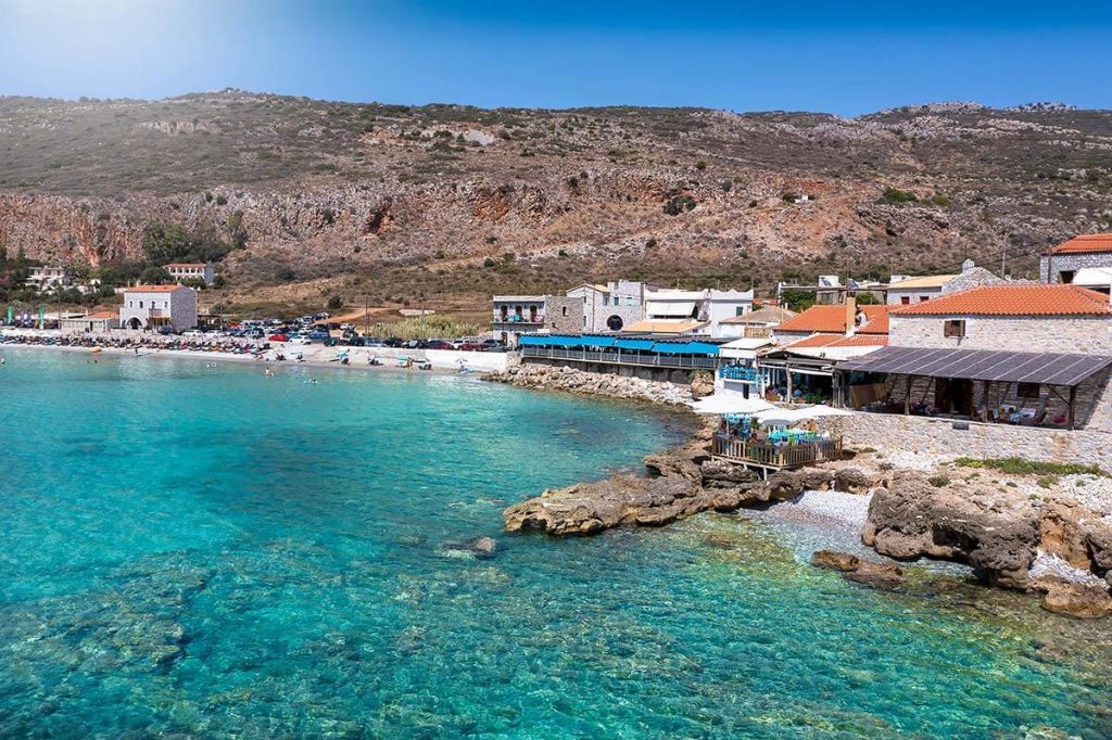 Παραλία Νέου Οίτυλου, Μάνη