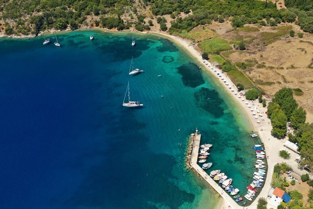 Παραλία Πόλις, Ιθάκη