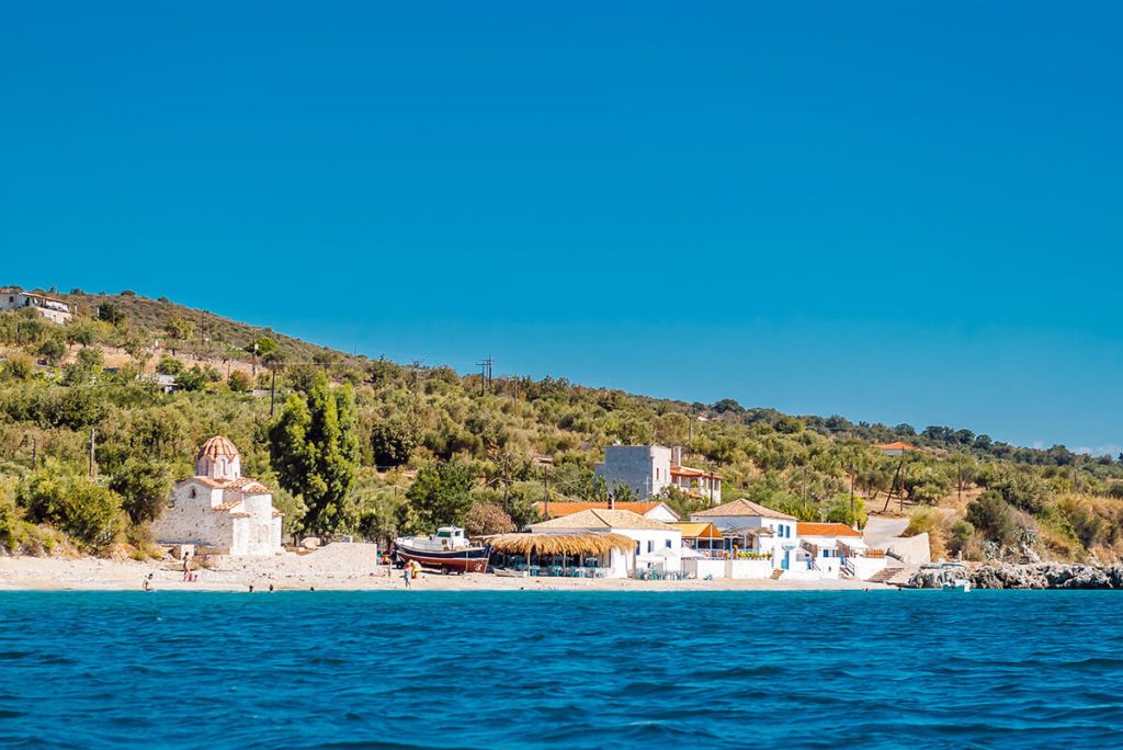 Παραλία Σκουτάρι, Μάνη