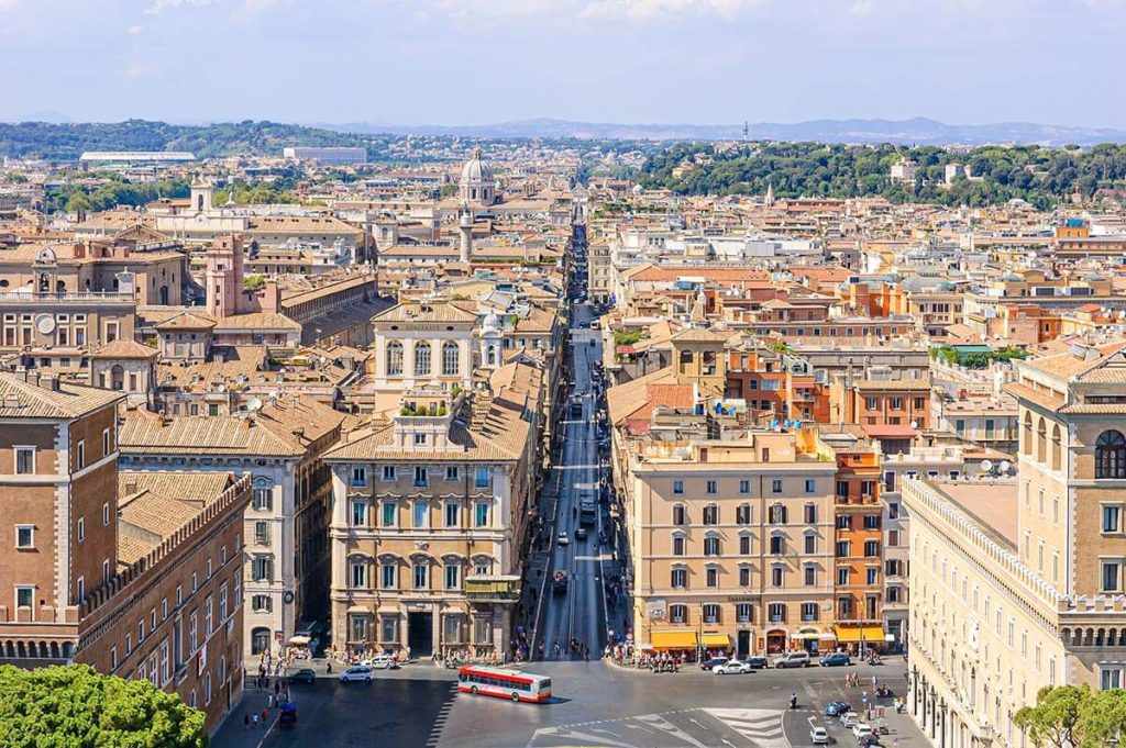 Via del Corso στη Ρώμη